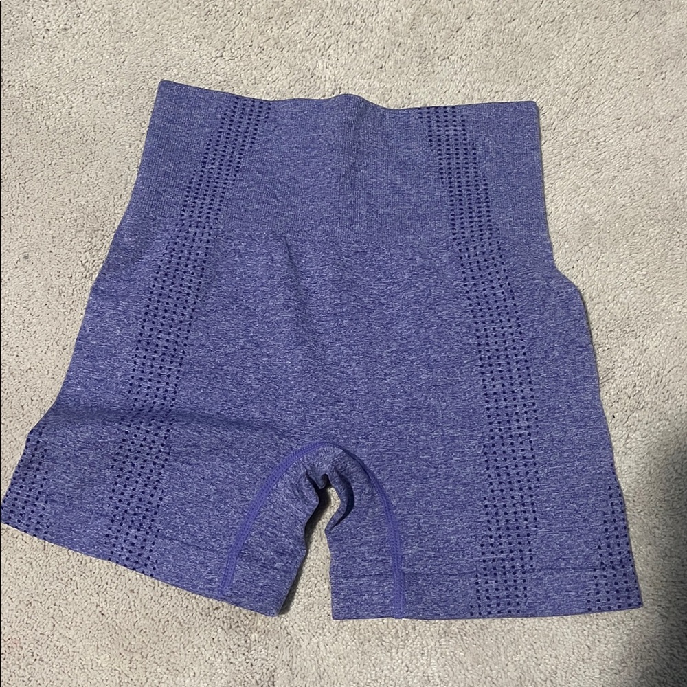 size small amazon purple workout spandex